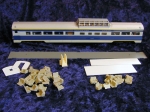 No# 9605 Con-Cor Dome Coach Car: 85' LW fluted Budd