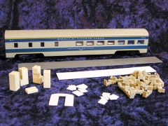 No# 9567 Con-Cor Dining Car: 72' LW smooth