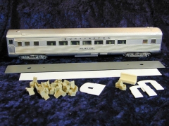 No# 9551 Athearn Parlor Car: LW